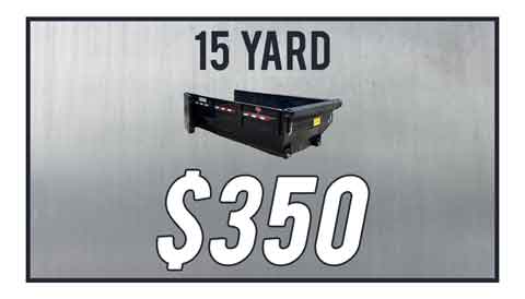 15-Yard Dumpster