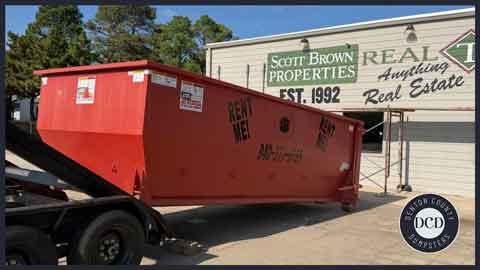 Denton County Dumpster Rental Company