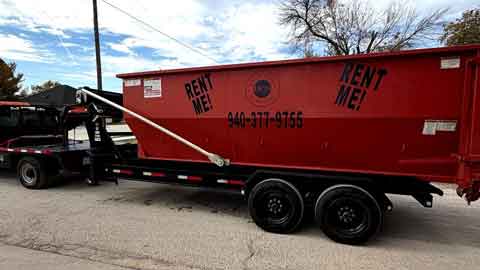 Local Dumpster Rental Denton TX